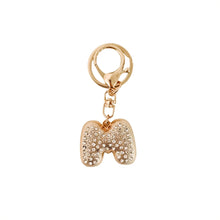 Load image into Gallery viewer, Diamond Initial Bag Charm