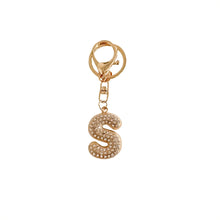 Load image into Gallery viewer, Diamond Initial Bag Charm