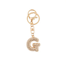 Load image into Gallery viewer, Diamond Initial Bag Charm