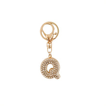 Load image into Gallery viewer, Diamond Initial Bag Charm