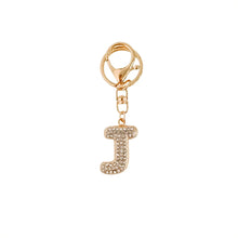 Load image into Gallery viewer, Diamond Initial Bag Charm
