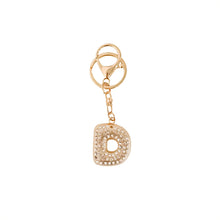 Load image into Gallery viewer, Diamond Initial Bag Charm