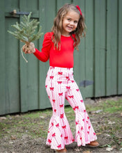 Load image into Gallery viewer, Keely Exaggerated Bell Bottoms - Sweetheart Bows