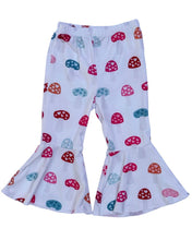 Load image into Gallery viewer, Lina Pleated Bell Bottoms - Toadstools