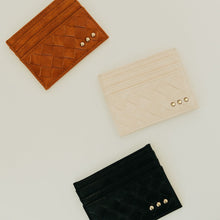 Load image into Gallery viewer, Mariah Woven Small Card Holder Wallet