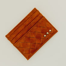 Load image into Gallery viewer, Mariah Woven Small Card Holder Wallet