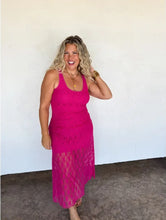 Load image into Gallery viewer, Lace Dress - Pink