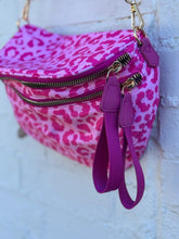 Load image into Gallery viewer, Leopard Bum Bag - Pink