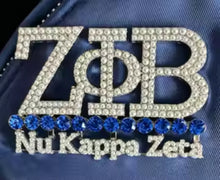 Load image into Gallery viewer, Chapter Brooch - Nu Kappa Zeta