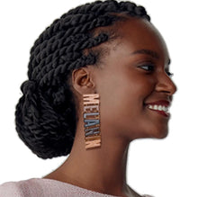 Load image into Gallery viewer, Melanin Drop Earrings