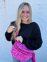 Load image into Gallery viewer, Leopard Bum Bag - Pink