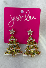 Load image into Gallery viewer, Merry Magic Tree Earrings