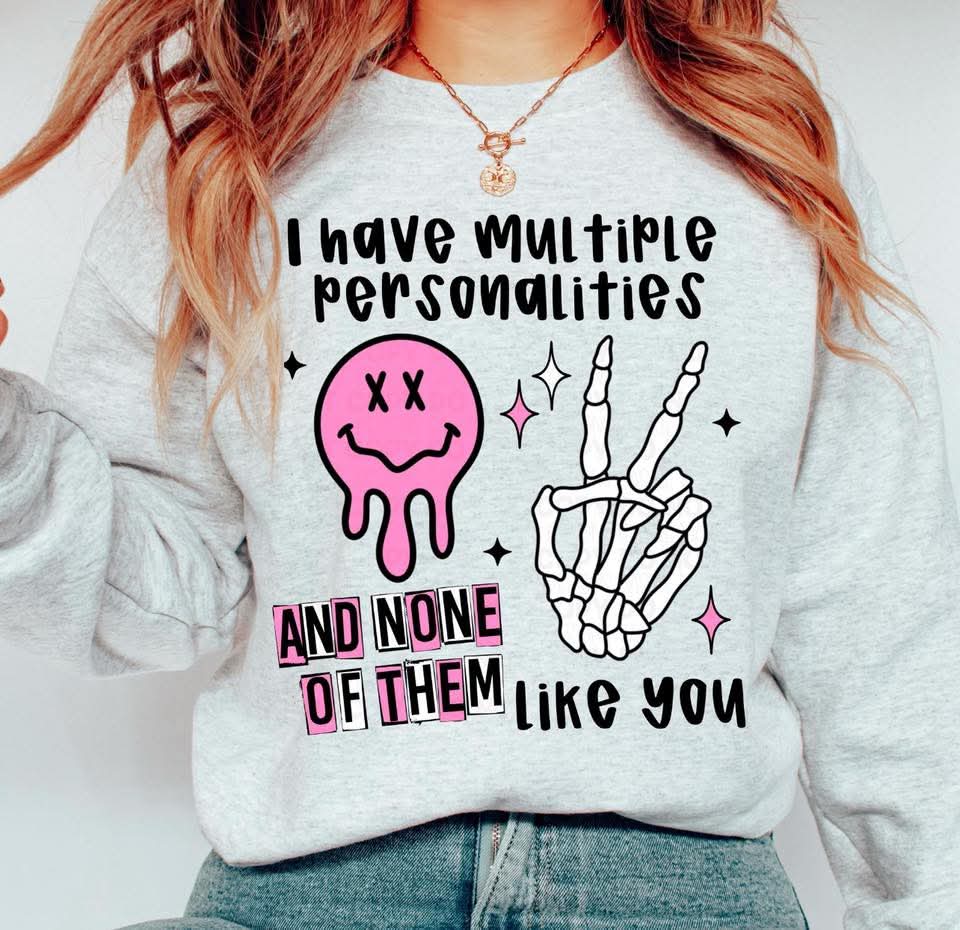 I Have Multiple Personalities tee
