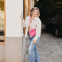 Load image into Gallery viewer, Aztec Crossbody - Pink