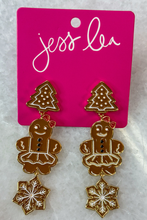 Load image into Gallery viewer, Gingerbread Lane Earrings