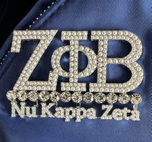 Load image into Gallery viewer, Chapter Brooch - Nu Kappa Zeta