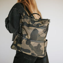 Load image into Gallery viewer, Camo Backpack/Tote