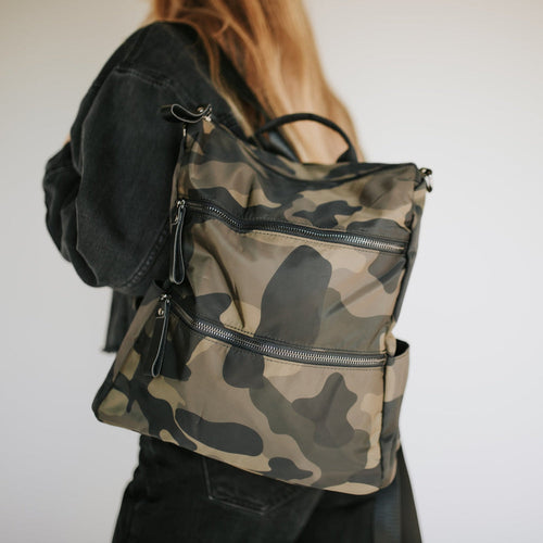 Camo Backpack/Tote