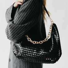Load image into Gallery viewer, Sienna Slouchy Woven Shoulder Bag