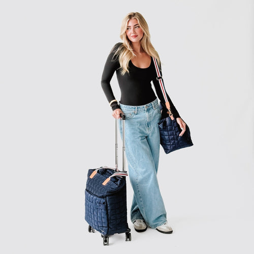 Tenley Quilted Tote Roller Bag
